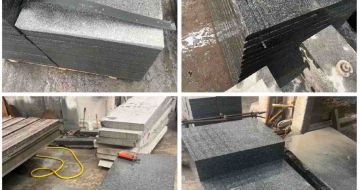 西安 芝麻黑地铺石材