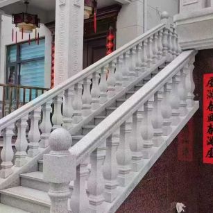 西安 天然石材 阳台庭院护栏、栏杆