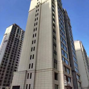 西安黄金麻高端小区，外墙干挂