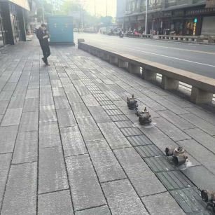 西安仿古石铺装效果