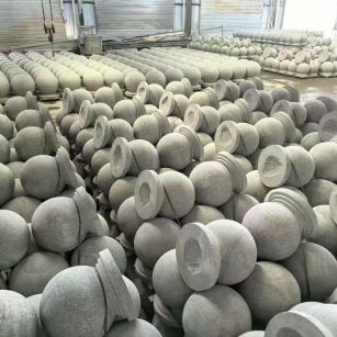 西安石材挡车球