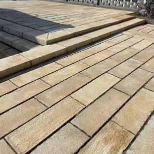 西安仿古石铺装效果