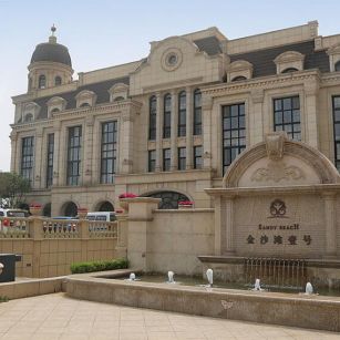 西安花岗岩黄金麻建筑外墙干挂案例