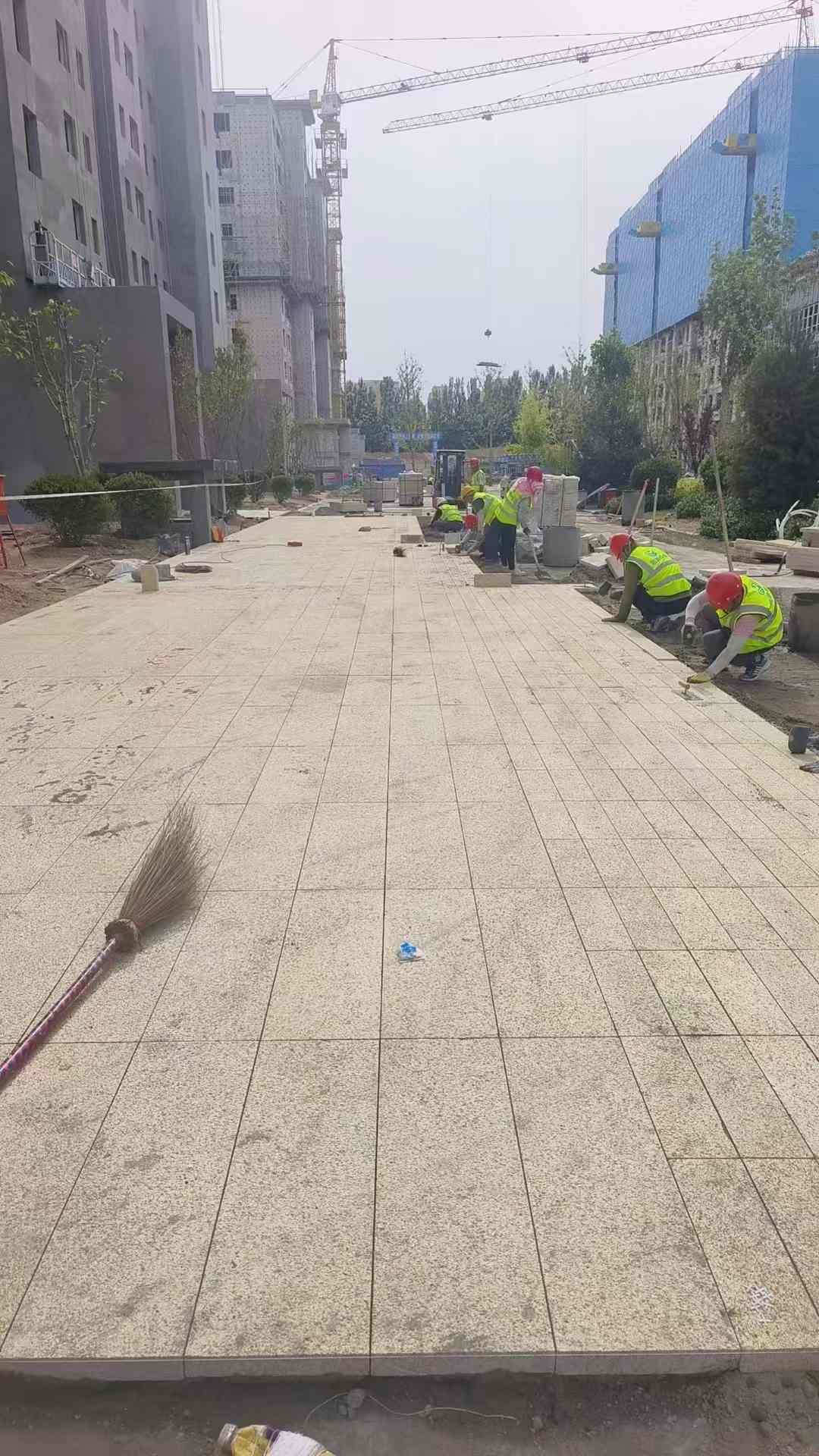 西安黄金麻荔枝面地铺案例