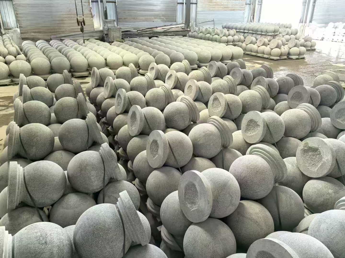 西安石材挡车球