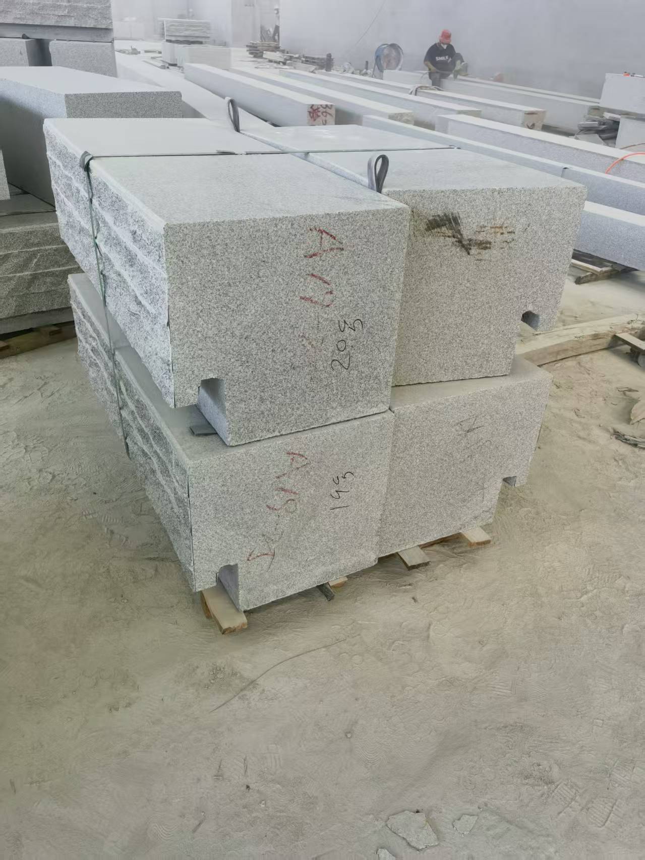 西安 整石坐凳打包