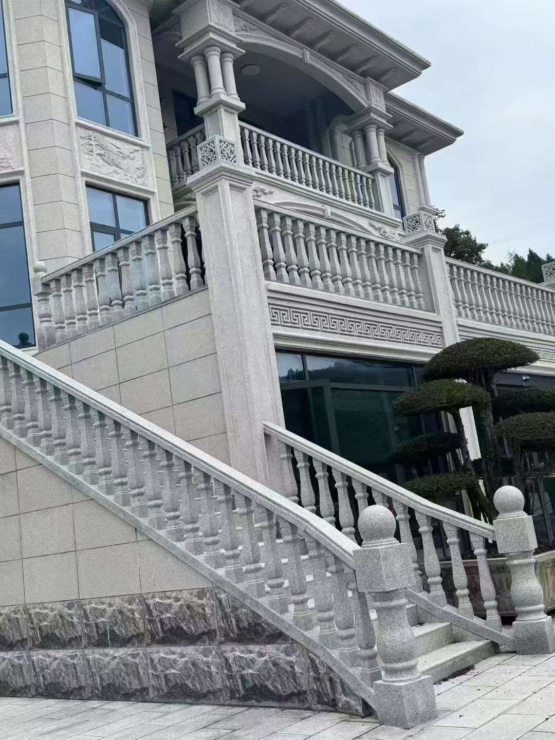 西安 芝麻白别墅，栏杆