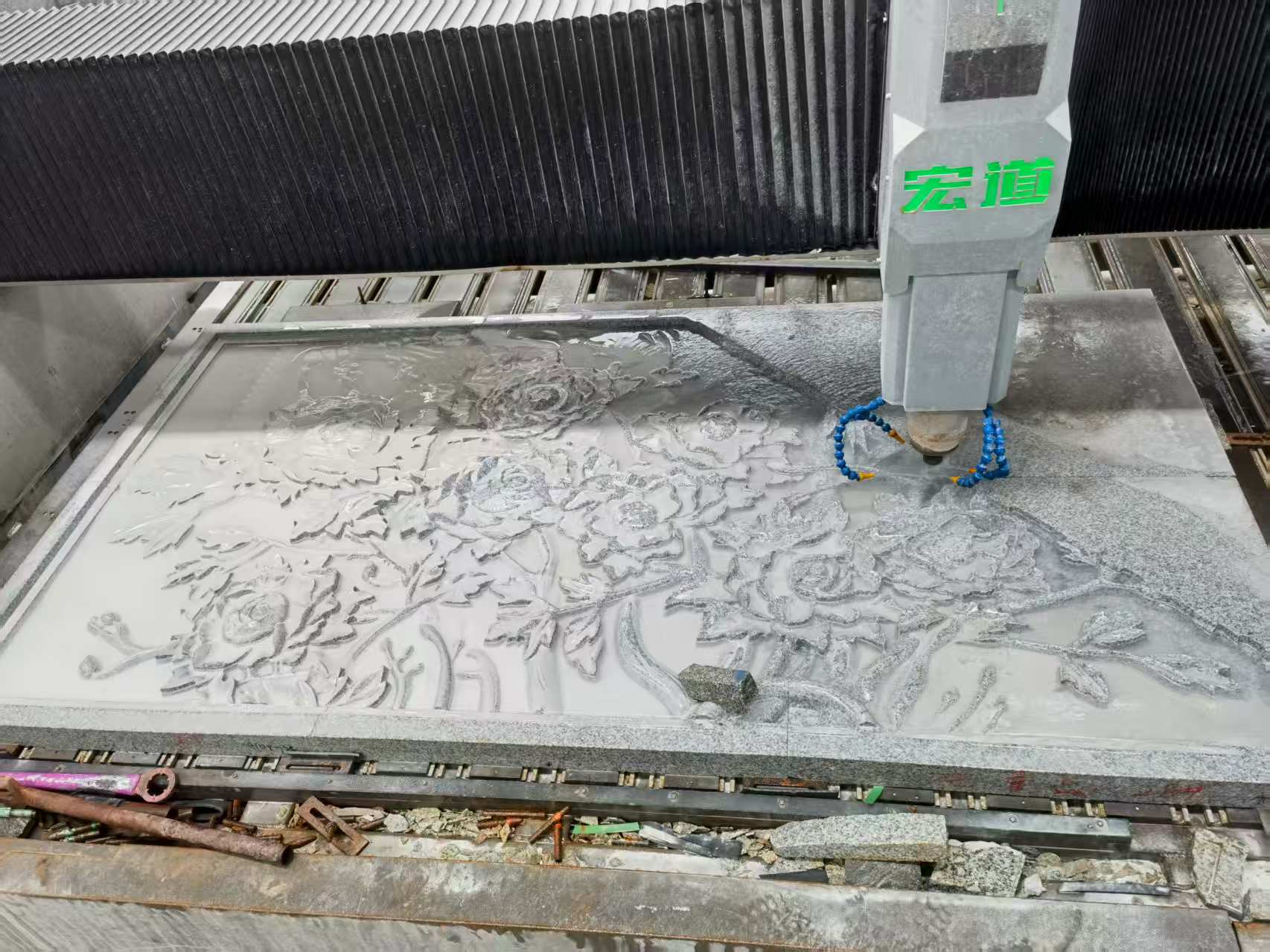 西安 别墅墙面石材雕刻