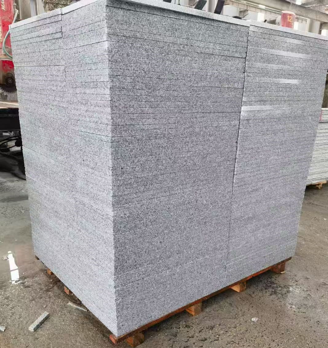 西安 火烧面地铺石，街道广场园林市政工程板，1.8~5.0厚均有现货